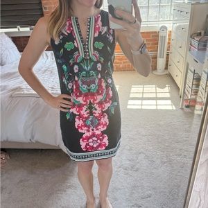 Floral print dress